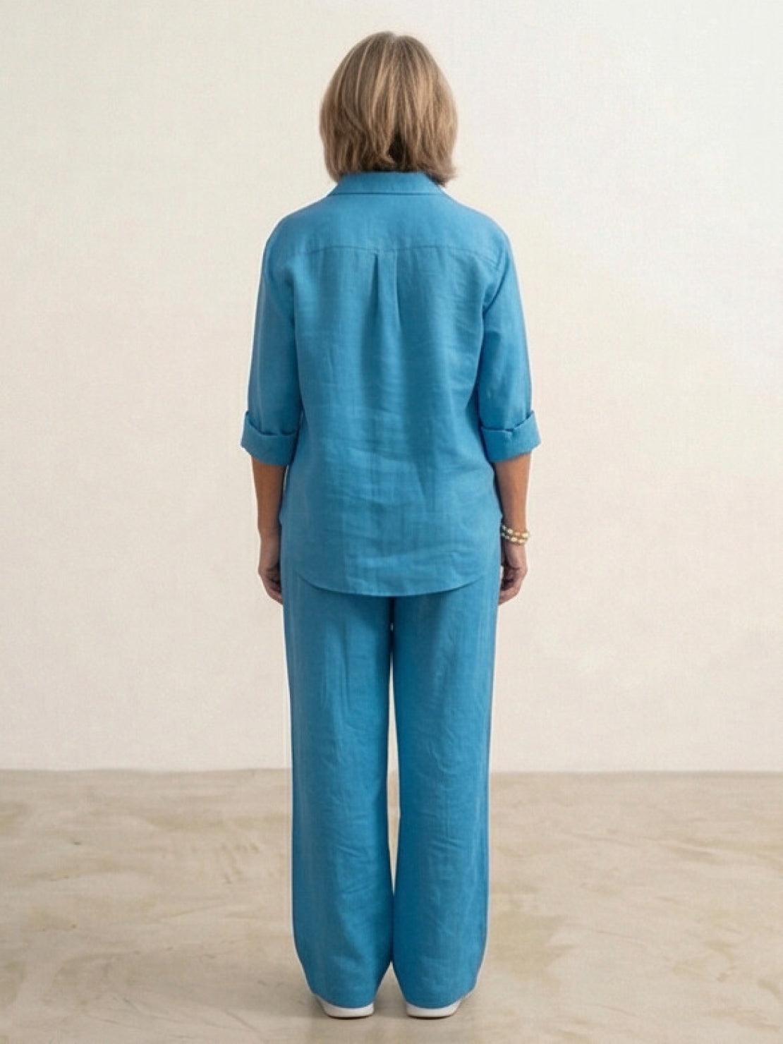 Sabeau | Button-Down Shirt & Trouser Set