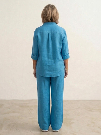 Sabeau | Button-Down Shirt & Trouser Set