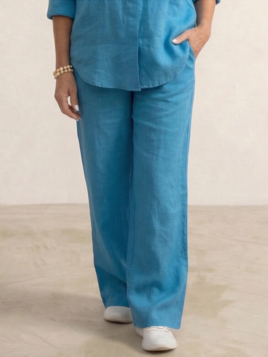 Sabeau | Button-Down Shirt & Trouser Set