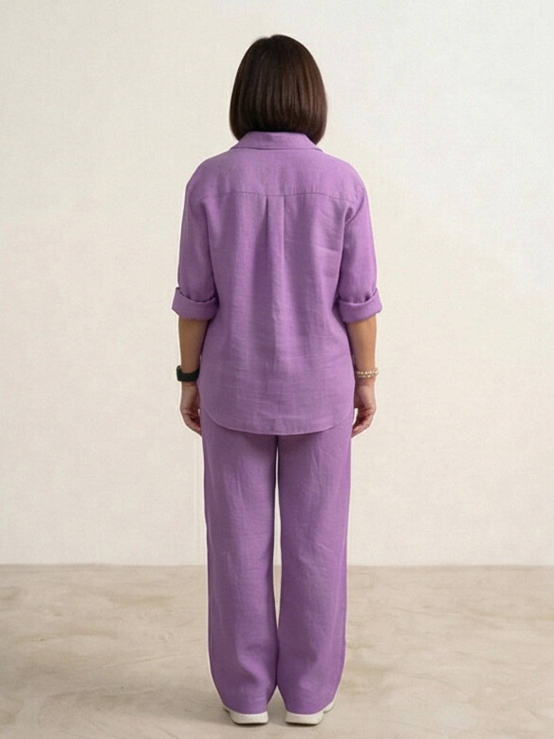 Sabeau | Button-Down Shirt & Trouser Set