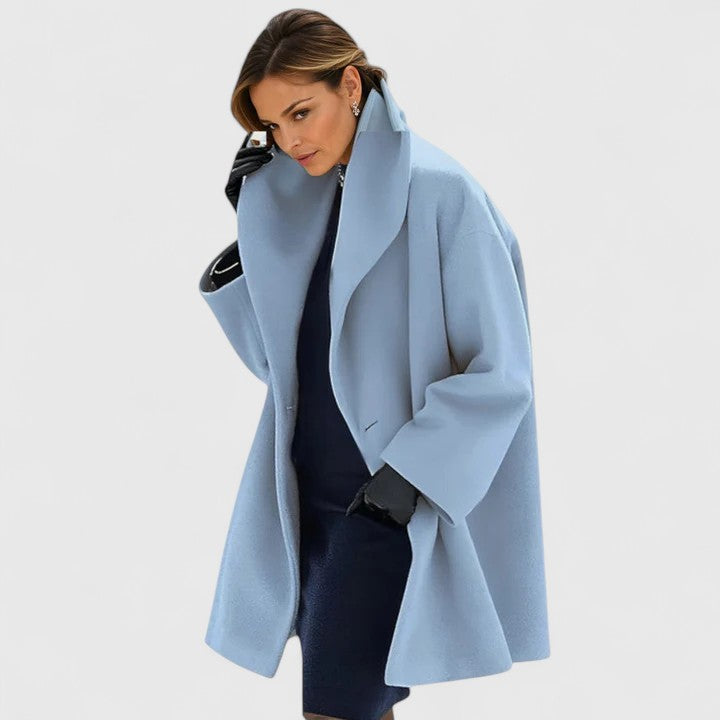 Kirsten minimalist relaxed winter coat, view 3