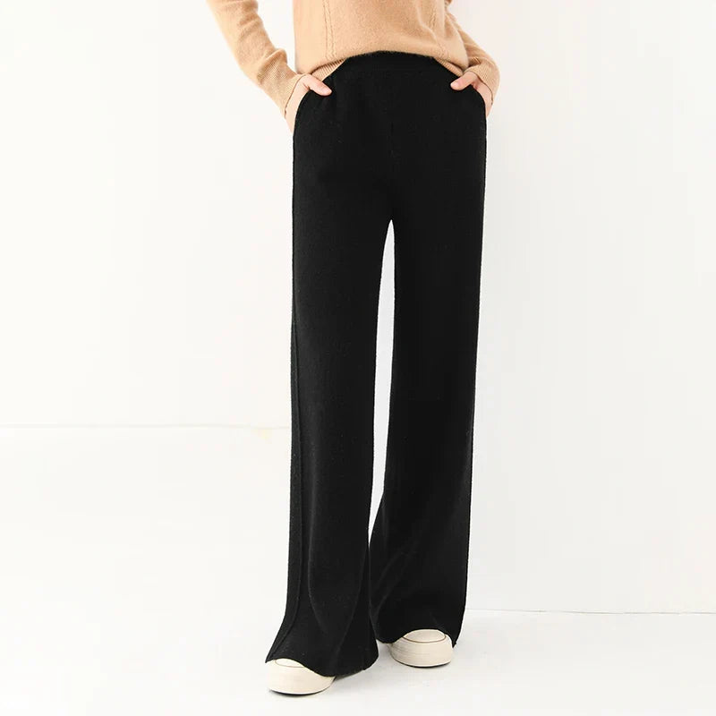 Merino wool sweatpants for women view 4