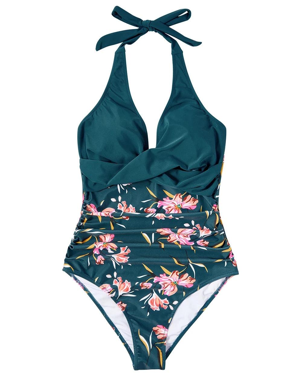 Camila | Backless Push-Up One-Piece Swimsuit