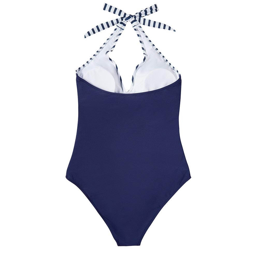 Camila | Backless Push-Up One-Piece Swimsuit