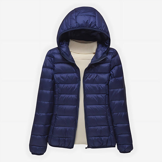 Lunette packable lightweight puffer jacket for women