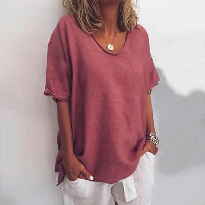 Natalie | Flowy Casual Loose Blouse
