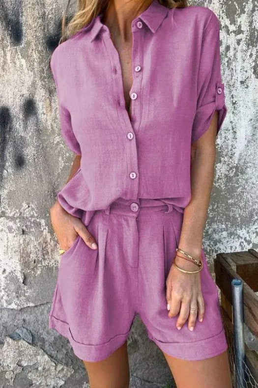 Whitney | Casual Flowy Two Piece Matching Set