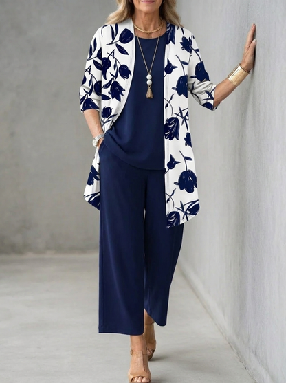 Ninette flowing three-piece set for women