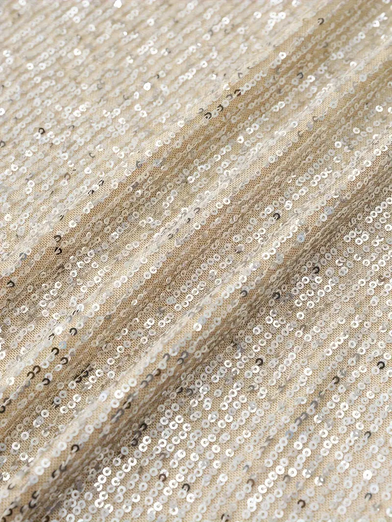 Célestine | Contrast Sequin Party Dress