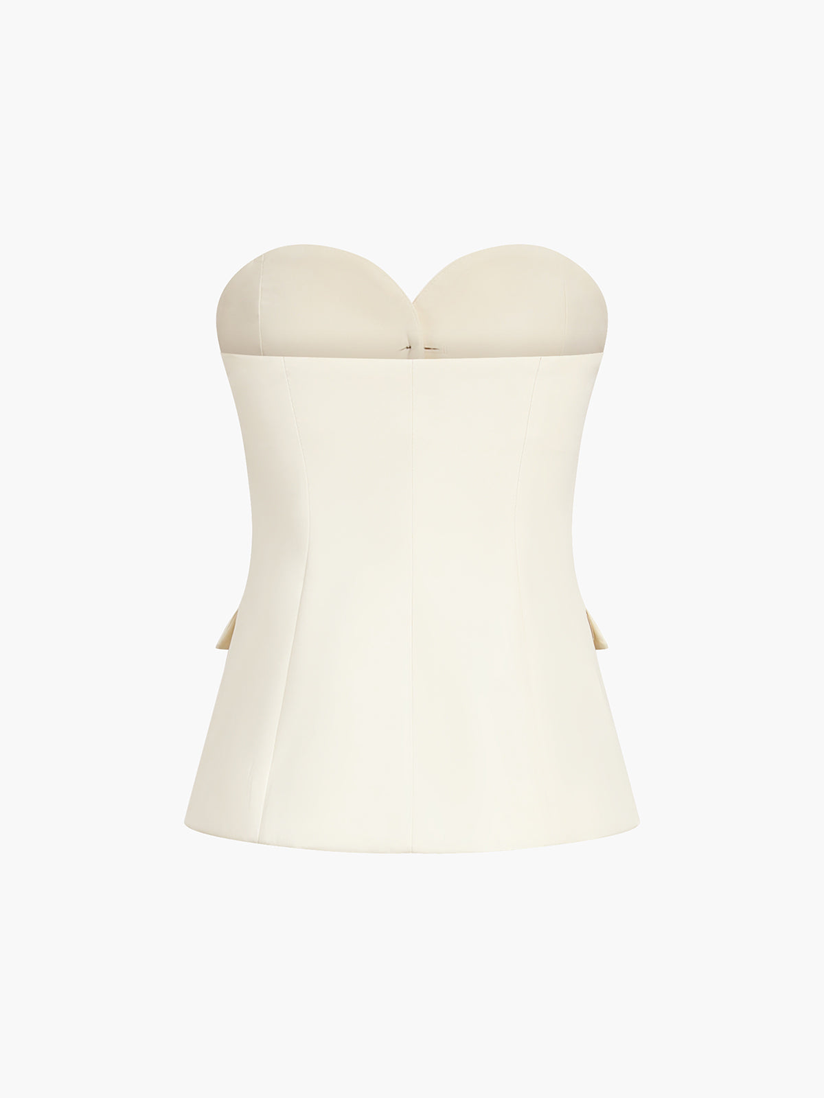 Strapless blazer two-piece set, view 7