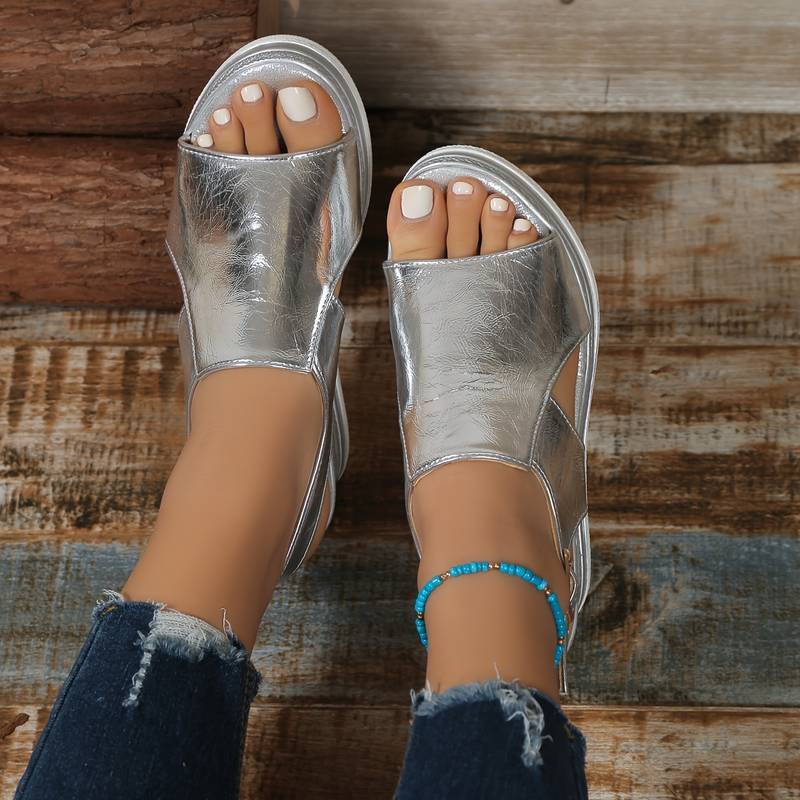 Kimberly comfort sandals styled outfit