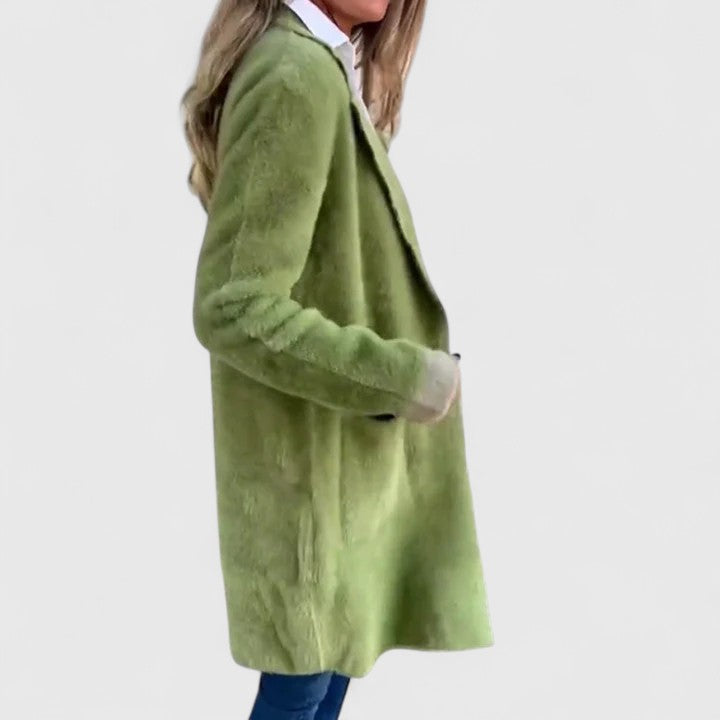 Kestrel mid-length longline blazer, view 3