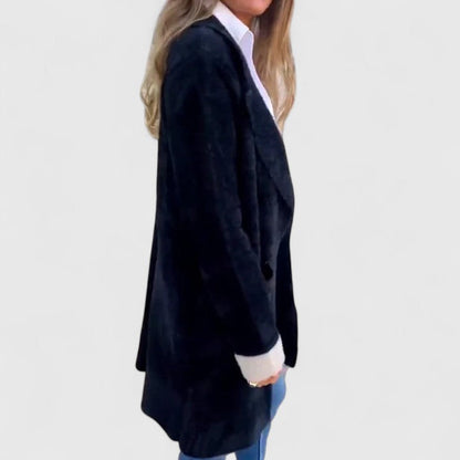 Kestrel mid-length longline blazer for women view 7
