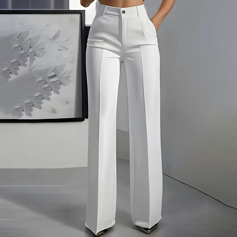 Elstrid women's high-waist tailored trousers