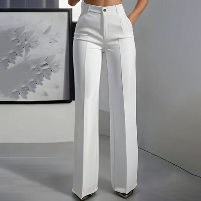 Elstrid women's high-waist tailored trousers