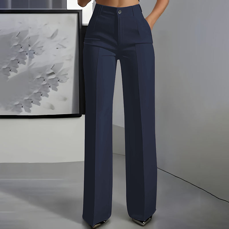 Elstrid women's high-waist tailored trousers