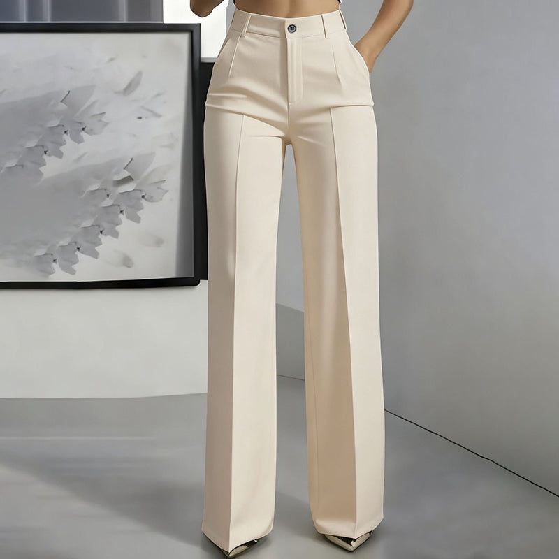 Elstrid women's high-waist tailored trousers