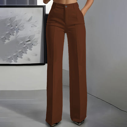 Elstrid | High-Waist Tailored Trousers