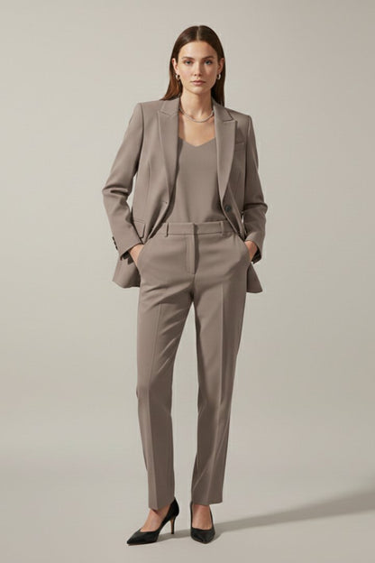 Lavelle | Notched-Lapel Blazer & Trouser Suit