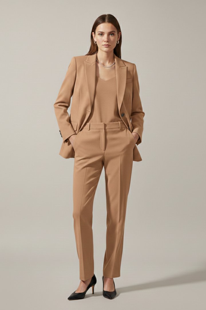 Lavelle | Notched-Lapel Blazer & Trouser Suit