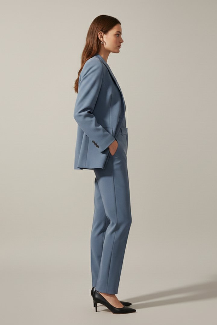 Lavelle | Notched-Lapel Blazer & Trouser Suit