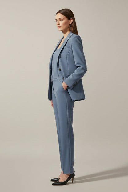 Lavelle | Notched-Lapel Blazer & Trouser Suit
