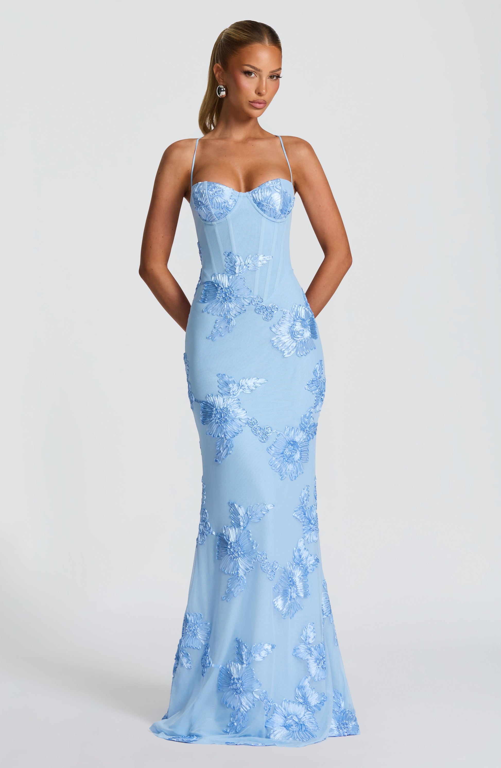 gwen floral corset maxi dress The Gwen Dress in Pink Peony Print 16 / Pink Peony Print