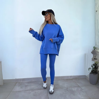 Verlyn | Knit Crewneck & Leggings Set