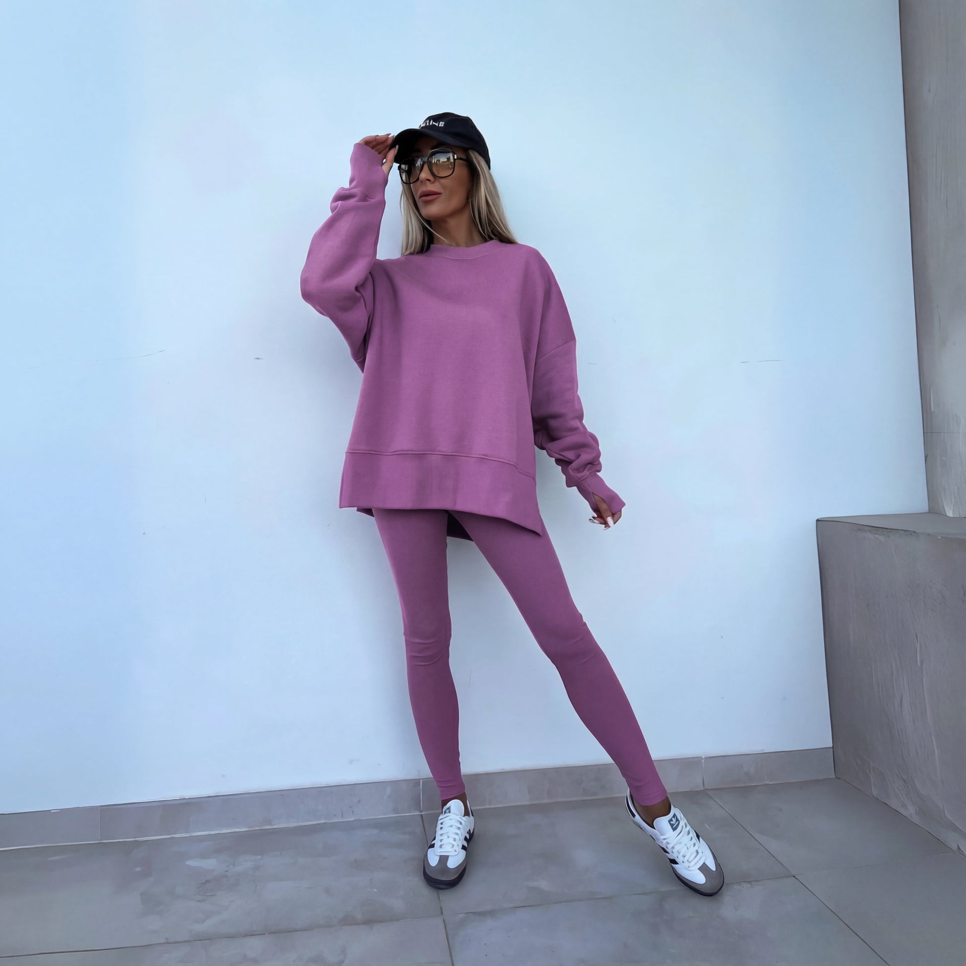 Verlyn coordinated knit lounge set
