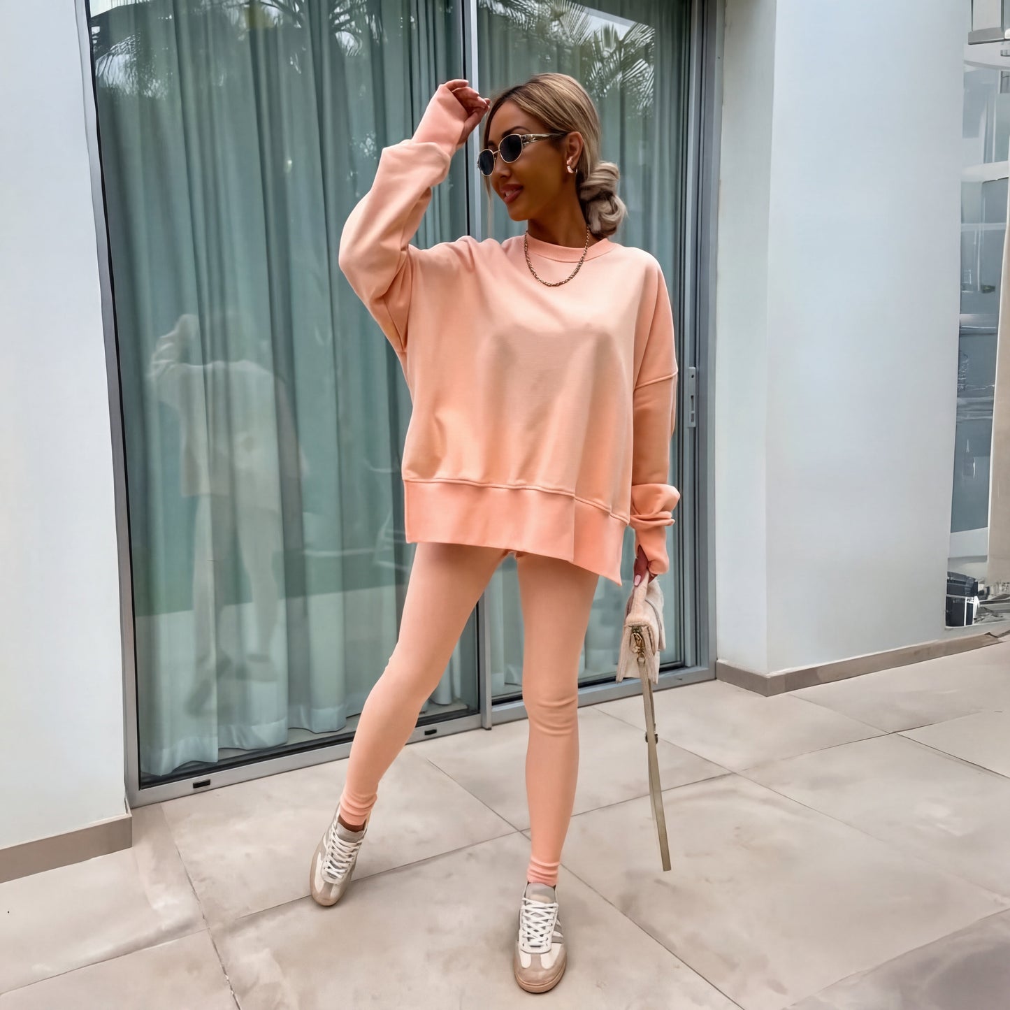 Verlyn | Knit Crewneck & Leggings Set