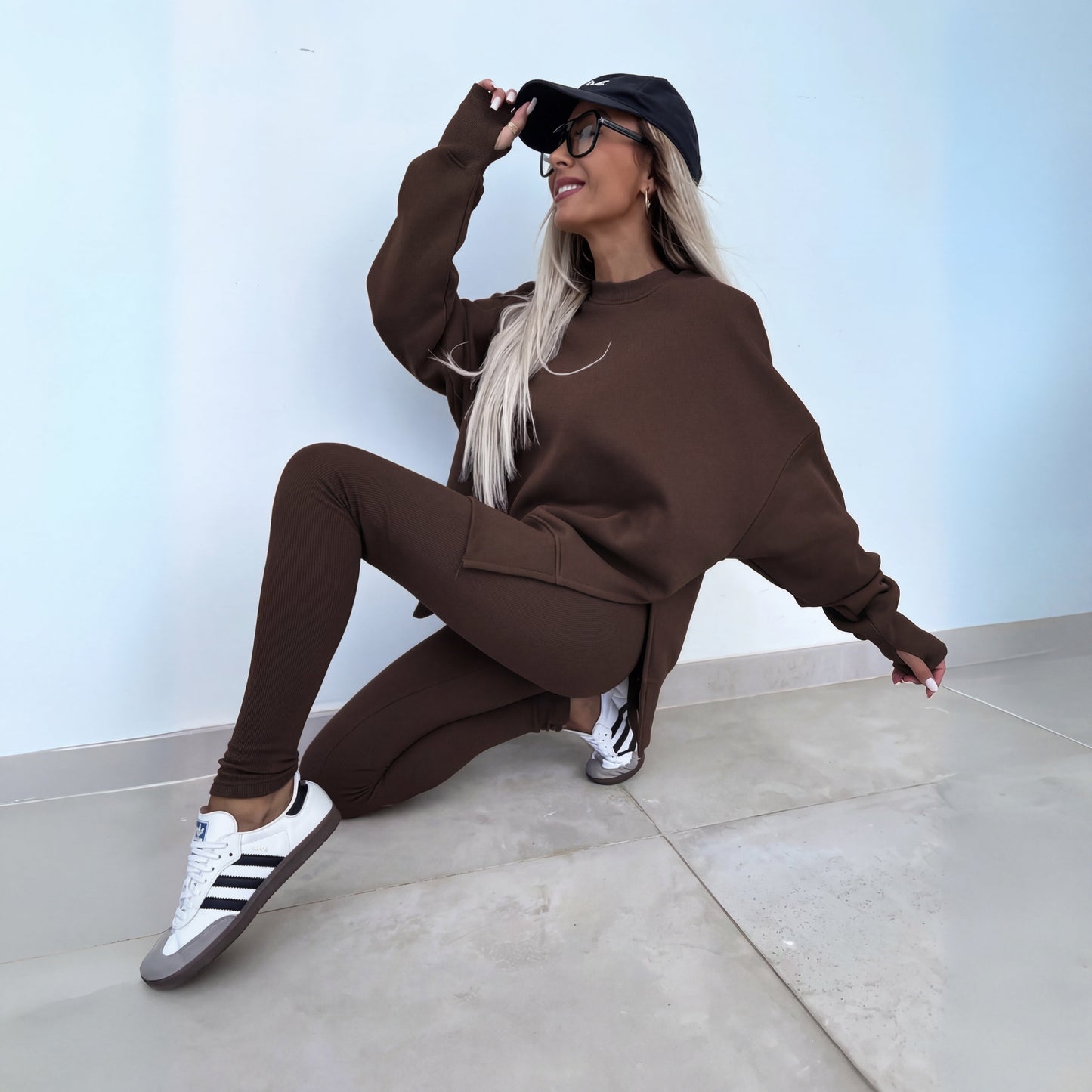 Verlyn | Knit Crewneck & Leggings Set