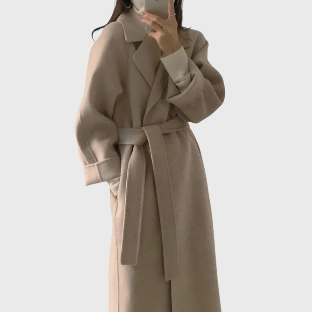 Brindille | Belted Wrap Coat